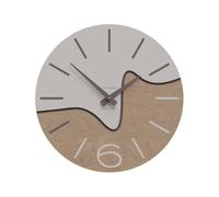 CalleaDesign Orologio da parete rotondo in legno dal design moderno Oliver Legno