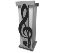 CalleaDesign Portaombrelli Paganini Legno Nero