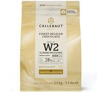 Callebaut Cioccolato Bianco Il Miglior Cioccolato Belga Fondente Callets 2.5Kg