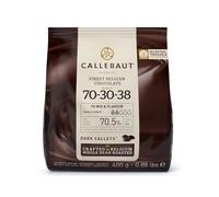 Callebaut - Gocce di cioccolato fondente 70%, sacchetto da 400 grammi
