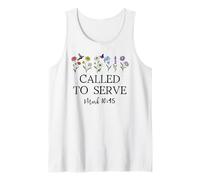 Called to Serve God Quote Christian Bible Verse Mark 10:45 Canotta