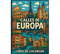Calles de Europa: calles para colorear