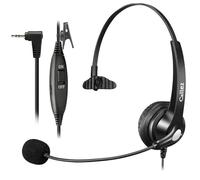 Callez Cuffie Telefono Fisso con Jack da 2,5mm per Gigaset Panasonic