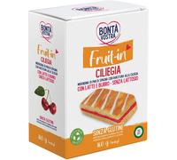 callicari group srl Bonta' vostra fruit in merendina di pan di spagna con farcitura alla ciliegia 4 pezzi x 40 g