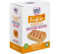 callicari group srl Bonta' vostra fruit in merendina di pan di spagna con farcitura all'albicocca 4 pezzi x 40 g
