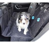 Callieway Coprisedile Auto per Animali Woo, copridivano per Il sofà, Picnic, per Tutti attività all'aperto (Nero)