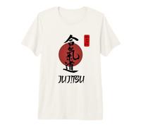 Calligrafia Jujutsu/Arti Marziali Giapponesi Design Maglietta Premium