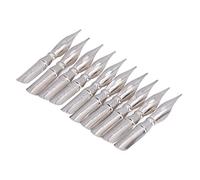 Calligrafia Nib Definisce Strumenti Di Scrittura Leggeri per Principianti con Esperienza Di Scrittura Confortevole per Amanti D'arte Che Si Adatta allo Stile Di Scrivania Metallo 10pcs (B5*10)