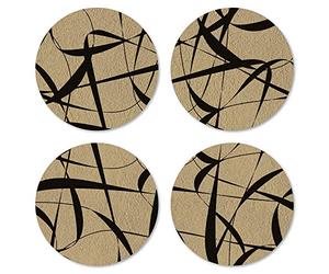 calligrafia su fondo marrone dorato.