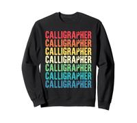 Calligrafo - Colorato Felpa