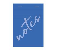 Calligraphe 15356C Pacco da 20 taccuini Notes a punto METALLICO Blu (marchio Clairefontaine)- A6 10,5x14,8 cm - 100 Fogli a Quadretti piccoli - Carta 60 g - copertina Semi Avvolgente