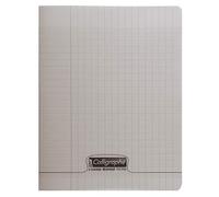 Calligraphe 18116C - quaderno p.met 17x22 cm 60 p quad. grandi 90g grigio