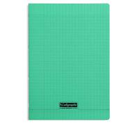 Calligraphe 18135C - quaderno p.met A4 21x29,7 cm 96 p quad. grandi 90g PP