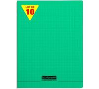 Calligraphe 18385C - Conf. 10 quaderno p.met 24x32 cm 96 p quad. piccoli PP