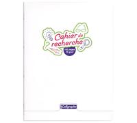 Calligraphe 18797C - 8000 POLYPRO, CAHIER DE RECHERCHE piqué incolore 24x32cm 192p uni 70g