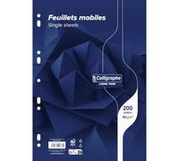 Calligraphe 2677AMZC - Conf. 2 pacchi fg A4 21x29,7 cm 200 p quad. piccoli