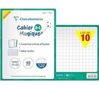 Calligraphe 66710Cpack - Conf. 10 quaderno p.met 17x22 cm 96 p quad. grandi