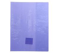 Calligraphe 73006C Copertina Cristalux viola - 17x22 cm - 22/100 con Portaetichetta - PVC Trasparente Liscio