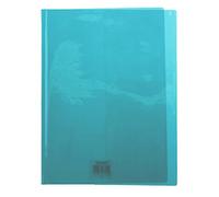 Calligraphe 73205C Copertina Cristalux Verde - A4 21x29,7 cm - 22/100 con Portaetichetta - PVC Trasparente Liscio