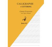 Calligraphie et Lettering : cahier d’exercices avec lignes obliques - Grand Format (21,59 x 27,94 cm): Apprendre l’écriture élégante pas à pas - Lignes guidées, inclinaisons et pratique progressive