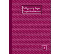 Calligraphy & Cursive Writing Practice Book: Wide 8.5 x 11 in | 120 Pages | 0.25 Inch Slanted Lines at 55° Tilt | Calligraphy Workbook for School & Home