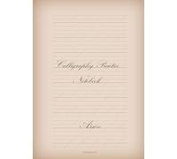 Calligraphy Practice Notebook A5size