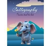 Calligraphy practice notebook: For kids/students 8x10 100 pages cursive handwriting practice