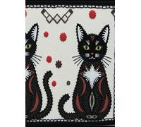 Calligraphy Practice Pages Book A4 100 pages - Mixed Media Cover The Triplet Cats: Hand Lettering Workbook for Beginners