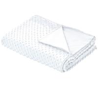 CALLISTO Fodera per coperta ponderata Bianco 100 x 150 cm