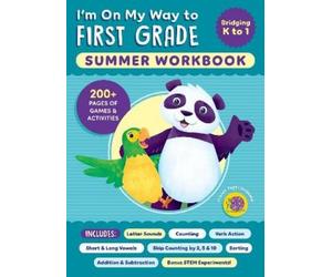 Callisto Publishing I'm On My Way to First Grade Summer Workbook (Tascabile)