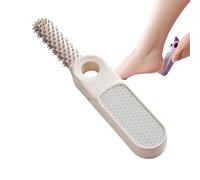 Callo Remover File File - Tampone Del Piede Durevole Di Lunga Data | Strumento Per Pedicure Della Pelle Morta | Strumento Per Brossaglie In Vetro Nano Glass 2 In 1 Versatile | Ritorno Della Pelle Dura