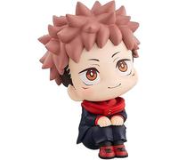 CALLOVE Anime Jujutsu Kaisen - Statuetta Q versione 9 cm Gojo Satoru seduto in PVC, giocattolo regalo (Itadori Yuji)