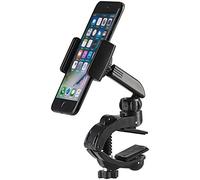 Callstel Alloggiamenti da auto per cellulari - Porta cellulare: Porta smartphone da auto con morsetto a vite e snodo sferico (mobile staffa Morsetto, Porta cellulare auto Morsetti)