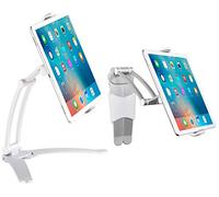Callstel Elettronica - iPad Staffa Tavolo: Supporti da Tavolo e Supporti a Parete, TPS-130, per iPad e Tablet Fino a 12,9", Regolabile in Altezza, Girevole e inclinabile (Tavoletta Staffa)