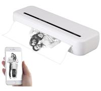 Callstel Stampante termica portatile a batteria 300 dpi, Bluetooth, USB-C, per Windows, Mac, iOS e Android