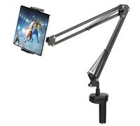 Callstel Supporto universale per tablet fino a 12,9 pollici con braccio orientabile da scrivania nero