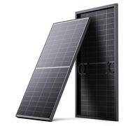 Callsun Bifacciale Pannello Solare 200W, N-Type 16BB Modulo Solare Monocristallino, Ideale per Balconi, Tetti, Casette da Giardino, Barche e Applicazioni Agricole (200W)