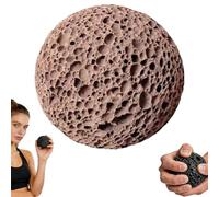 Callus Ball for Hand Moon Grip Ball Callus Rock, Skin Conditioning Callus Building Grip Training Fidget, Rock Climbing Grip Trainer, Anti Weat Grip Strengthener (1, Red)