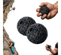 Callus Ball for Hand, Moon Grip Ball Volcanic Rock, Hand Grip Trainer for Skin Conditioning & Grip Strength, Build Tough Hands for Climbing & Workout Stress Relief (2pcs,3cm)