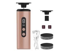 Callus Remover Electric, Foot Grinder Pedicure Sander, 9-Speed Foot Scrubber, Rechargeable USB Pedicure Filer for Spa, Post-Sandal Foot Prep, ABS Material, Portable & Lightweight