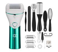 Callus Remover, Foot Care Kit, Ergonomic Design, Dry Skin Remover, Electric Foot File with Multiple Grinding Heads for Hard, and Cracked Skins, 6.22x2.56x1.5 Inches