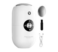 Callus Remover, Foot Grinding Scraper, 1.85in Rechargeable Pedicure Scrubber, Waterproof Dead Skin Exfoliator, Travel Repair Device for Professional Dry, Heel, Pedicure