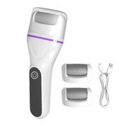 Callus Remover, Hard Skin Grinder Tool, 7.09 inches Electric Foot Gentle Yet Powerful Pedicure Device, Portable Dead Skin Scraper for Feet Care at Home Spa Travel, Men Women