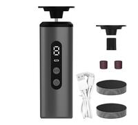 Callus Remover, Scrubber Filer, Ergonomic Handle Lightweight Design Compact Size Efficient Filing with 9 Adjustable Speeds, Pedicure Tool for Smooth Skin, 5.35x1.61x1.61inches