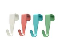 CALLYSONIC 4 Gancio Porta, Ganci Appendiabiti da Porta, Attaccapanni Ganci da Appendere, Sospensione Stabile, Adatti per Porte e Armadi Standard e ad Ogni Luogo (Multicolore)