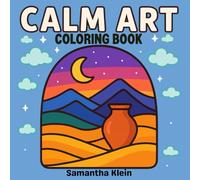 Calm Art Coloring Book: 40 Bold and Easy Line Art Designs