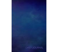 Calm Blue Daily Journal: College Ruled Pages for Notes, Journaling, School, Work, and Daily Writing (Paperback, 120 Pages, 6 x 9 inches)