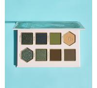 Calm Capricorn Palette 8-Clolor Shimmer Pearlescent Matte Eyeshadow Palette Grigio Marrone Blu Verde Glitter High Pigment Long Wear Blendable Pro Eyeshadow Natale Inverno Marrone Eyeshadow Brillantini