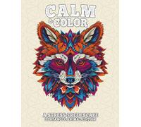 Calm & Color: A Stress-Free Escape Zentangle Animal Edition