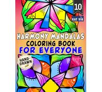 Calm Color Book for Adults with Bold Lines - Stress Relief Coloring Books - Square Designs: Easy Large Print Designs for Women, Seniors, Girls and Boys, 8.5 x 11 in
